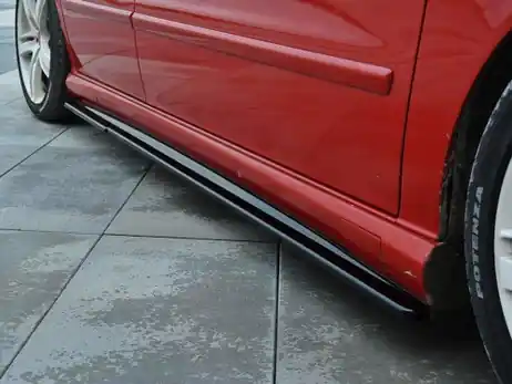 Maxton Design Gloss Black Side Skirts Diffusers Seat Leon Mk1 Cupra (2002-2005) Fan Favorite