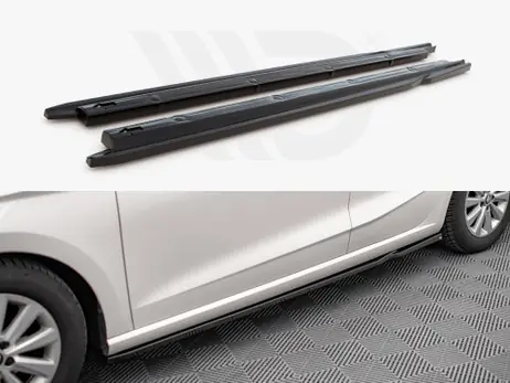 Price Cut Maxton Design Gloss Black Side Skirts Diffusers V.2 Seat Ibiza 6F (2017-2021)
