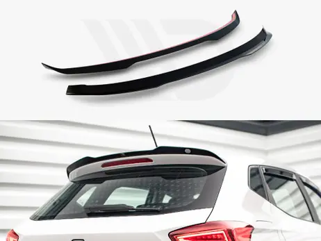 Hot Picks Maxton Design Gloss Black Spoiler Cap Seat Ibiza 6F (2017-2021)