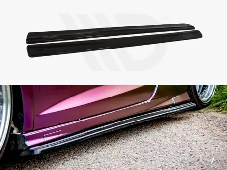 Low Price Maxton Design Gloss Black Side Skirts Diffusers Seat Ibiza 4 Sportcoupe (Preface)