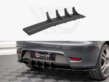 Fast Shipping Maxton Design Black Street Pro Rear Diffuser Seat Ibiza Cupra Mk3 (2004-2008)