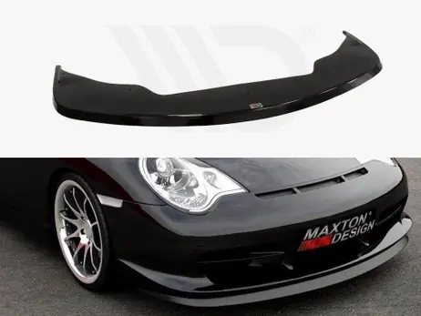 Free Returns Maxton Design Gloss Black Front Splitter Porsche 911 Gt3 (996.2) (1999-06)