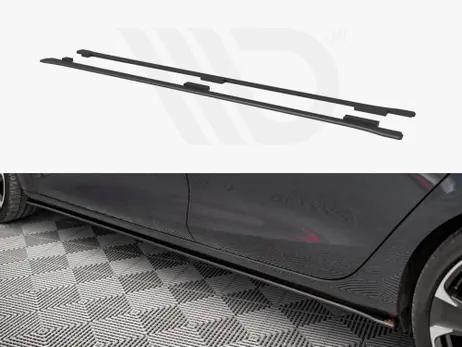 Maxton Design Black Street Pro Side Skirts Diffusers Cupra Leon (2020-) Fresh Stock