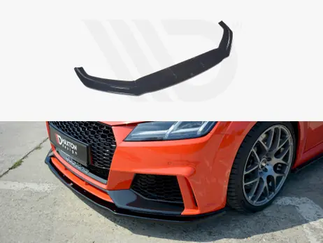 Maxton Design Gloss Black Front Splitter V.1 Audi TT RS Mk3 (8S) (2016-2020) Get Yours