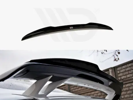 Special Offer Maxton Design Gloss Black Spoiler Cap Audi TT Mk2 Rs