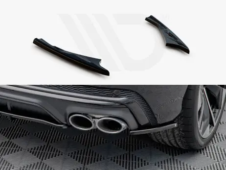 Fan Favorite Maxton Design Gloss Black Rear Side Splitters Audi Sq8 Mk1 (2020-)