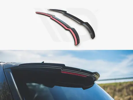 Wholesale Maxton Design Gloss Black Spoiler Cap Audi Sq7 / Q7 S-Line Mk2