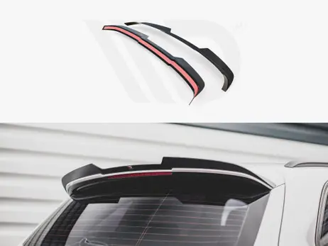 Next Day Delivery Maxton Design Gloss Black Spoiler Cap Audi Sq5 Mk1 (8R) (2012-2017)