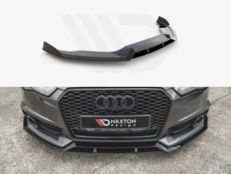 Professional Grade Maxton Design Front Splitter Audi S6/ A6 S-Line C7 Facelift