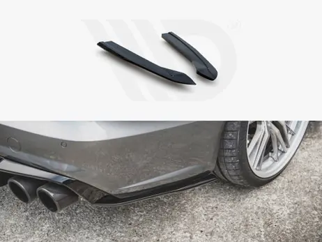 Seasonal Sale Maxton Design Rear Side Diffusers Audi S6/ A6 S-Line C7 Facelift