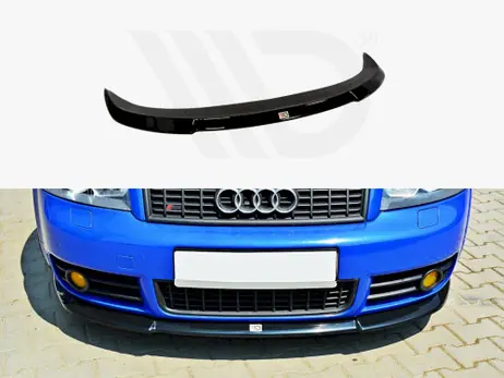 Maxton Design Gloss Black Front Splitter Audi S4 B6 (2003-2005) Limited Offer