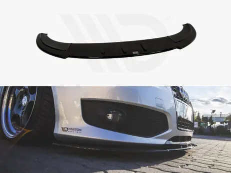 Maxton Design Gloss Black Front Splitter Audi S3 8P 2006-2008 Bulk Order