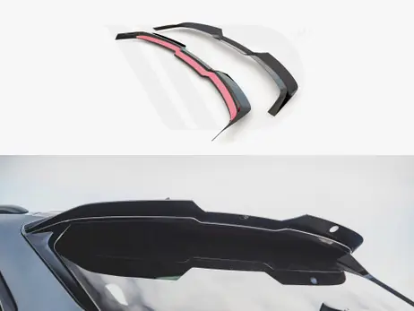 Maxton Design Gloss Black Spoiler Cap V2 Audi Rs6 C8 (2019-) Save Now