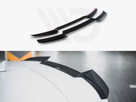 Maxton Design Gloss Black Spoiler Cap V2 Audi Rs6 C7 (2013-2017) Top Pick