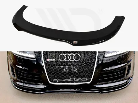 While Supplies Last Maxton Design Gloss Black Front Splitter Audi Rs6 C6 (2008-2010)