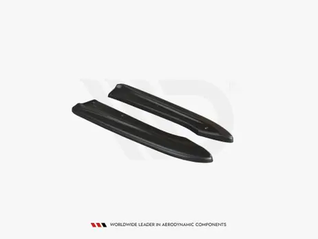 Secure Checkout Maxton Design Gloss Black Rear Side Splitters Audi Rs6 C6 Avant (2008-2010)