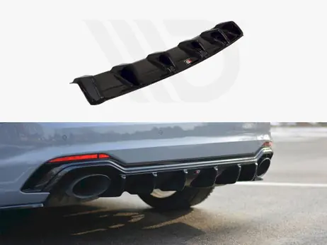 Final Sale Maxton Design Gloss Black Rear Valance Audi Rs5 F5 Coupe / Sportback (2017-)
