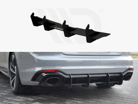 Authentic Maxton Design Rear Diffuser V.2 Audi Rs5 F5 Coupe / Sportback