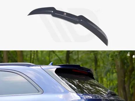 Direct From Factory Maxton Design Gloss Black Spoiler Extension Audi Rs4 B9 Avant (2017-2019)