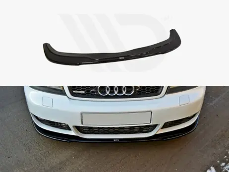 Premium Maxton Design Gloss Black Front Splitter Audi Rs4 B5 (1999-2001)