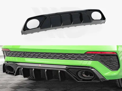 Top Rated Maxton Design Gloss Black Rear Valance Audi RS3 8Y (2020-)