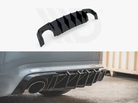 Wholesale Maxton Design Gloss Black Rear Valance Audi RS3 8V Sportback (2015-2016)