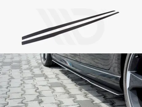 Hot Picks Maxton Design Racing Side Skirts Diffusers V.1 Audi RS3 8V Facelift Sportback (2017-20)