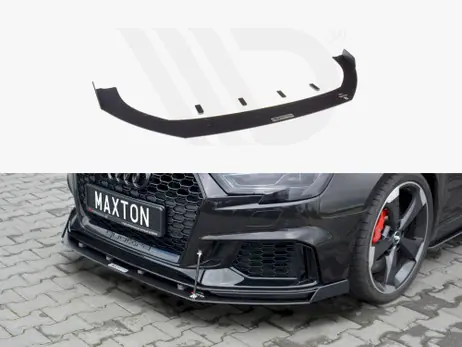 Maxton Design Front Racing Splitter V.2 Audi RS3 8V Facelift Sportback (2017-20) New Arrival