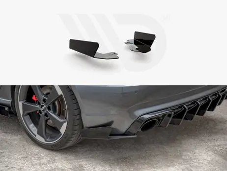 In Demand Maxton Design GLOSS FLAPS Rear Side Flaps Audi RS3 8V Sportback (2015-2016)