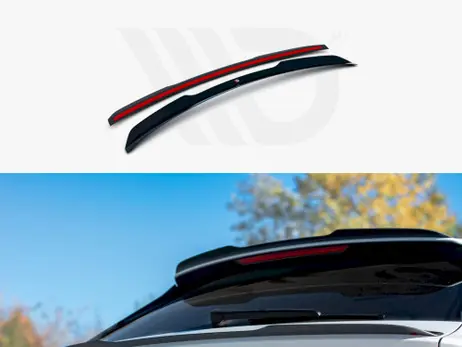 Markdown Maxton Design Gloss Black Lower Spoiler Extension V.2 Audi Q8 S-Line (2018-)