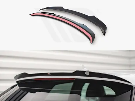 Limited Offer Maxton Design Gloss Black Spoiler Cap Audi Q3 S-Line 8U Facelift (2014-2018)