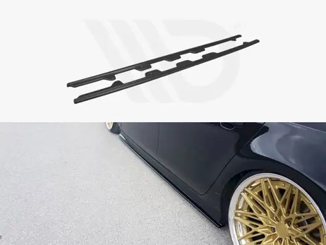 Maxton Design Gloss Black Side Skirts Diffusers Audi S7 / A7 S-Line C7 Editor’s Pick