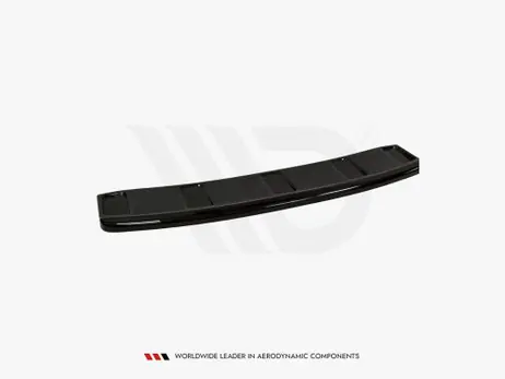 While Supplies Last Maxton Design Gloss Black Central Rear Splitter Audi A7 S-Line (Facelift) (Without Vertical Bars) (2014-2018)