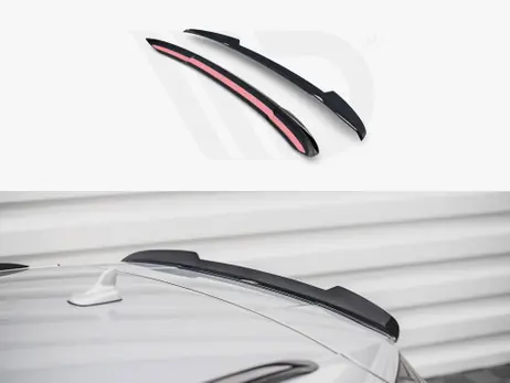 Limited Time Maxton Design Gloss Black Spoiler Cap V.2 Audi S4 / A4 S-Line Avant B9 (2015-2019)