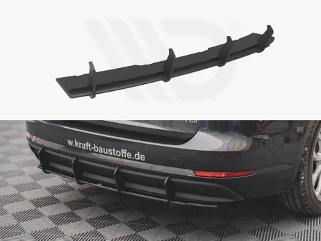 Limited Offer Maxton Design Black Street Pro Rear Diffuser Audi A4 Avant B9 (2015-2019)