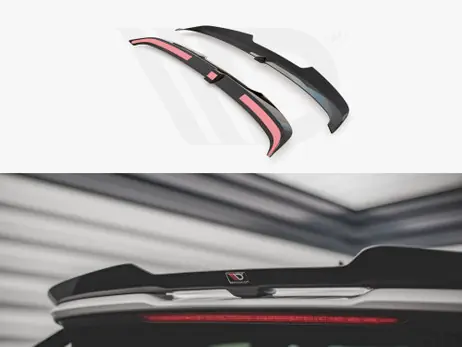 Maxton Design Gloss Black Spoiler Cap V.2 Audi RS3 / S3 / A3 S-Line Sportback 8Y (2020-) Buy Online