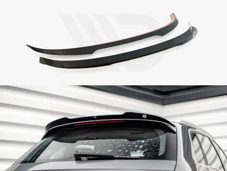 New Arrival Maxton Design Gloss Black Spoiler Cap Audi A3 Sportback 8V (2013-2016)