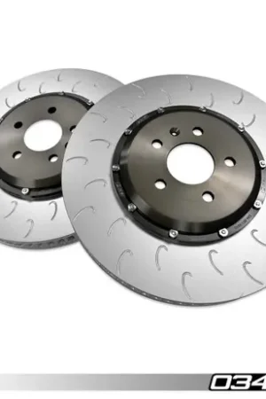 Authentic 034Motorsport 2-piece Floating Front Brake Rotor Upgrade Kit - B9/B9.5 RS5