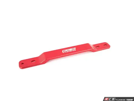 Clearance ECS Tuning Billet Aluminum Rear Tunnel Brace Red Anodized - MQB