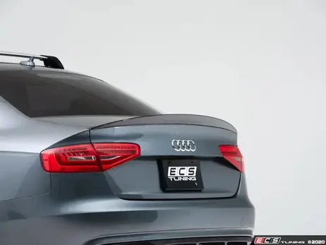Limited Time ECS Rear Spoiler in Gloss Black - B8.5 A4