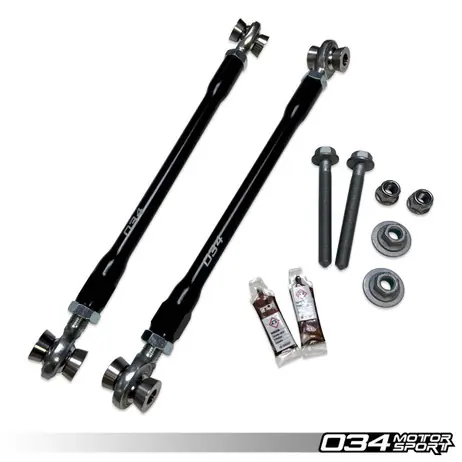 034Motorsport Adjustable Rear Toe Links, Gen 1 & 1.5 Audi R8, 4.2 V8 & 5.2 V10 Express Delivery