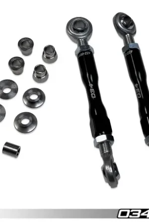 Direct From Manufacturer 034Motorsport Billet Adjustable Rear Sway Bar End Link Pair, Gen 1 & Gen 1.5 R8