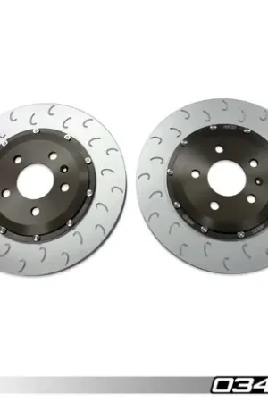 Direct From Factory 034Motorsport 2-piece Floating Rear Brake Rotor Upgrade Kit For Audi B8/B8.5 S4/S5