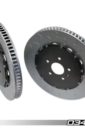 Limited Time 034Motorsport 2-piece Floating Front Brake Rotor Upgrade Kit For Audi 8S TTRS
