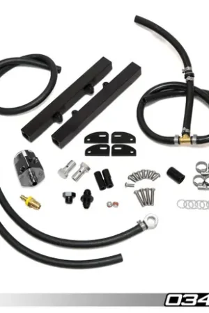 034Motorsport Complete Fuel Rail Kit, 2.7T S4, Drop-in Hassle-Free Returns