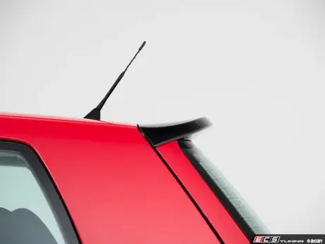 Original ECS Rear Hatch Spoiler in Gloss Black - Mk4 Golf