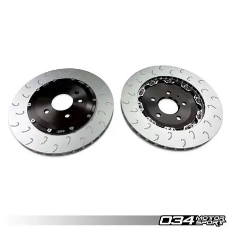 034Motorsport 2 Piece Floating Rear Brake Rotor Upgrade Kit - B9/B9.5 S4/S5/SQ5 Last Chance
