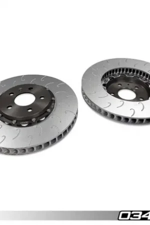 034Motorsport 2 Piece Floating Front Brake Rotor Upgrade Kit - B9/B9.5 S4/S5/SQ5 Certified
