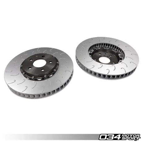 034Motorsport 2 Piece Floating Front Brake Rotor Upgrade Kit - B9/B9.5 S4/S5/SQ5 Certified