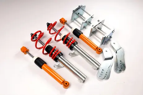 Today Only V-Maxx X-Street Coilover Kit - Caddy (2K) with Double Leaf Spring